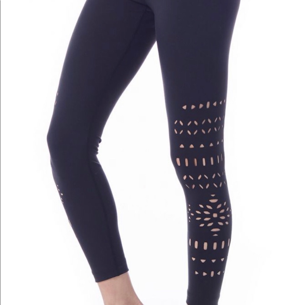 Kira Grace warrior laser cut legging Small